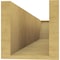 Ekena Millwork 6in. W x 6in. H x 32in. L Concord Woodgrain TimberThane Rafter Tail, Primed Tan RFTUR06X06X32CONRCPR - alternate 6